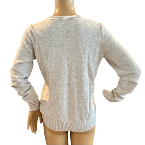 Abercrombie And Fitch Penguin Ski Cotton Blend Logo Sweater - Picture 4 of 6